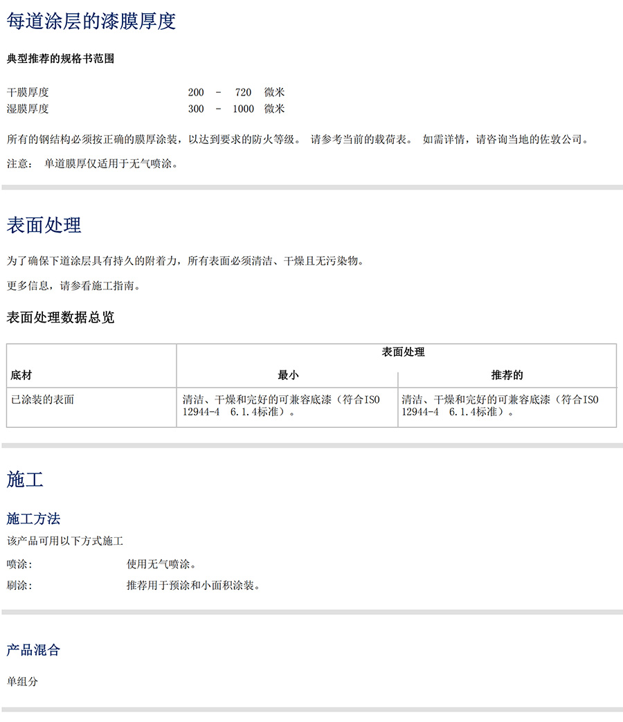 室內超薄型鋼結構防火涂料